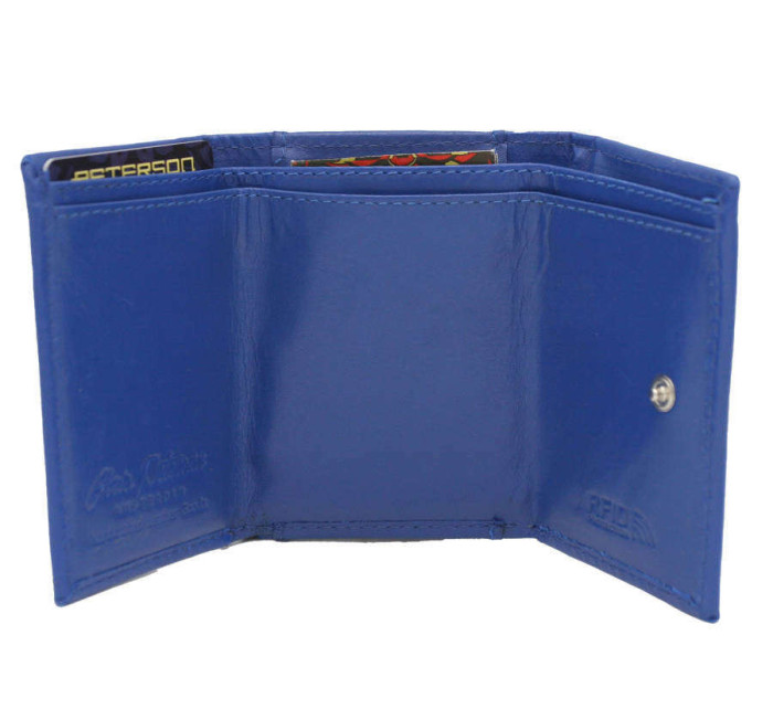 *Dočasná kategorie Dámská kožená peněženka PTN RD 200 MCL modrá