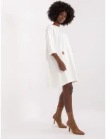 Sukienka RV SK model 19341478 ecru - FPrice Sukienka RV SK model 19341478 ecru - FPrice