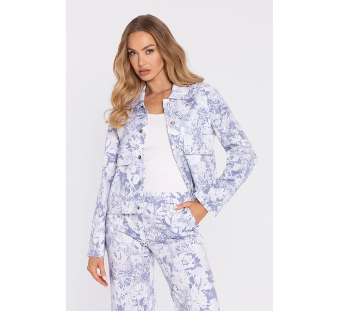 model 22040641 Bunda s knoflíky a klopami model 1 - Moe