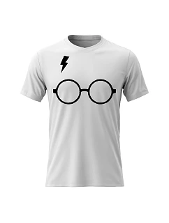 Dámské bavlněné tričko s potiskem - HARRY POTTER - bílé