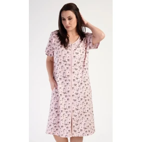 Dámské domácí šaty s krátkým rukávem Olivia