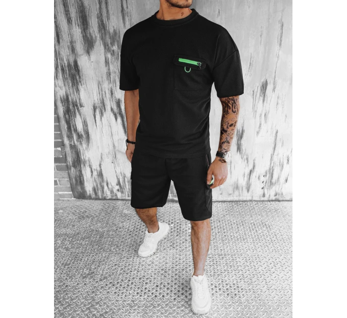 Pánská černá souprava model 21969814 - Dstreet Pánská černá souprava model 21969814 - Dstreet