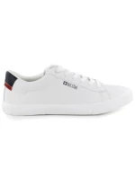 Pánské nízké tenisky z eko kůže bílé model 21906586 - Big Star