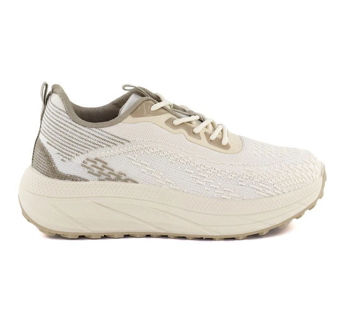 Dámská sportovní obuv na platformě béžová model 22060665 - Big Star Dámská sportovní obuv na platformě béžová model 22060665 - Big Star