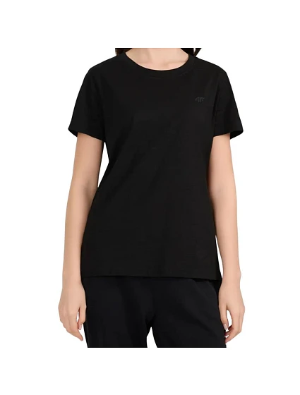 Dámské tričko 4F tmavě černé 4FWMM00TTSH 20S model 22088110 - Hikvision