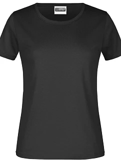 JN Dámské tričko z těžké bavlny 02.0 black model 22437069 - Daiber