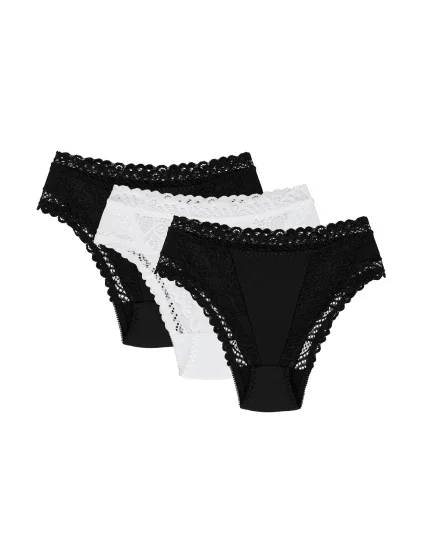 Wol-Bar Abra 3-pack barva: černá-černá-bílá Wol-Bar Abra 3-pack barva: černá-černá-bílá