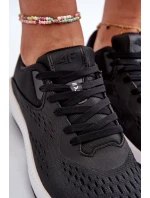 Dámské sportovní boty model 21656293 Černé - 4F Dámské sportovní boty model 21656293 Černé - 4F