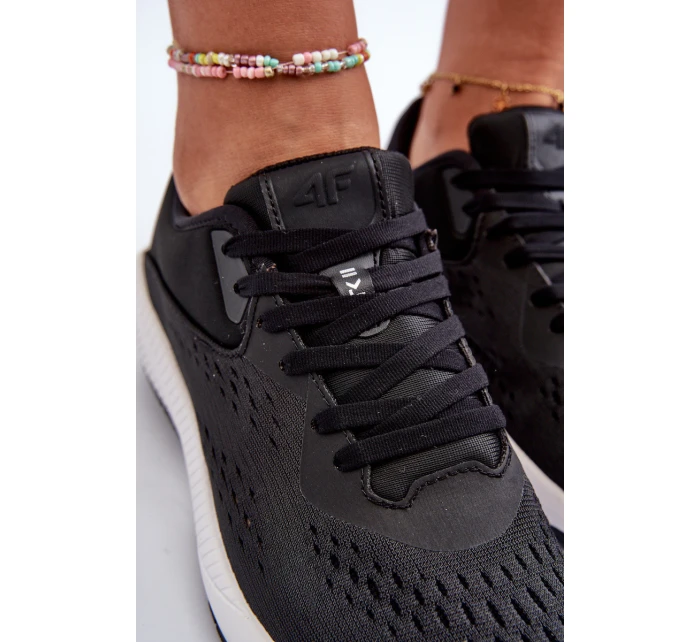 Dámské sportovní boty model 21656293 Černé - 4F Dámské sportovní boty model 21656293 Černé - 4F