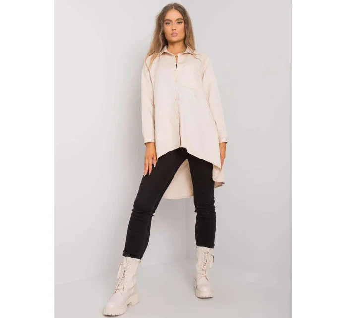 Košile EM KS 556.17 světle béžová Košile EM KS 556.17 světle béžová