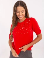 Sweter PM SW PM model 21314458 czerwony - FPrice Sweter PM SW PM model 21314458 czerwony - FPrice