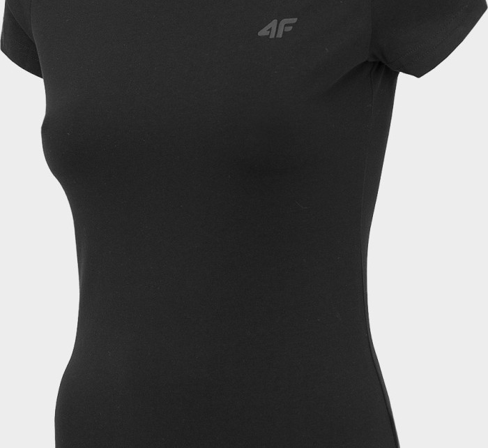 Dámské bavlněné tričko 4F TSD300 Černé
