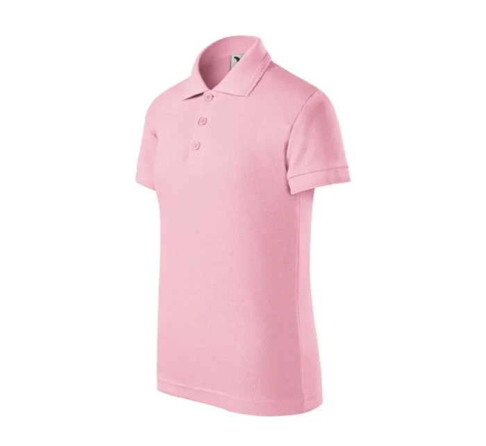 Pique Polo polokošile dětská růžová Pique Polo polokošile dětská růžová