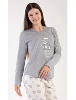 Dámské pyžamo dlouhé Forest model 18979841 - Vienetta Secret