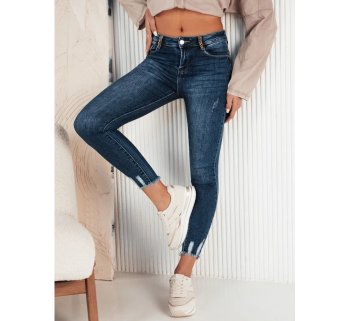 Dámské džínové kalhoty NULES modré FashionStreet UY1908 Dámské džínové kalhoty NULES modré FashionStreet UY1908