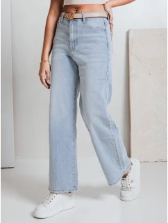 Dámské džínové kalhoty FLOWLESS modré FashionStreet UY2682