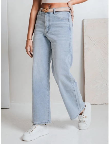 Dámské džínové kalhoty FLOWLESS modré FashionStreet UY2682