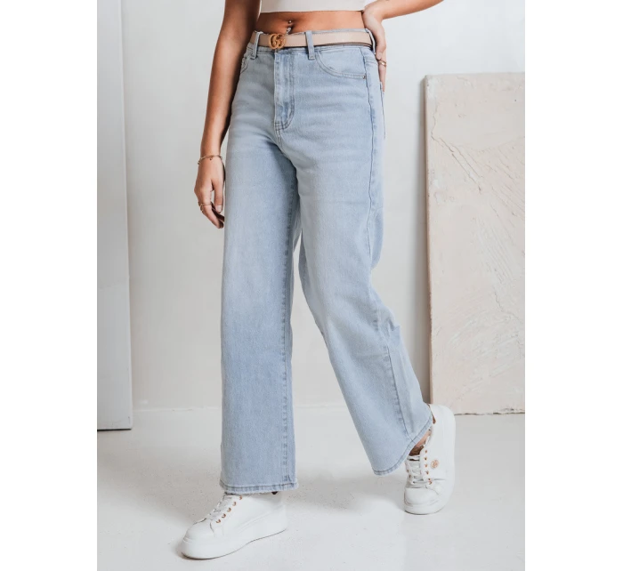 Dámské džínové kalhoty FLOWLESS modré FashionStreet UY2682