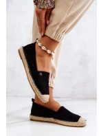 Dámské semišové espadrilky Černá model 21578460 - EVENTO Dámské semišové espadrilky Černá model 21578460 - EVENTO