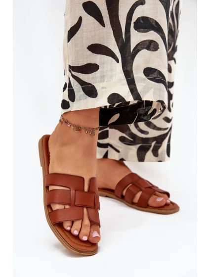 Dámské sandály na plochém podpatku Camel Mirona Dámské sandály na plochém podpatku Camel Mirona