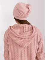 Czapka AT CZ model 19001801 jasny różowy - FPrice Czapka AT CZ model 19001801 jasny różowy - FPrice