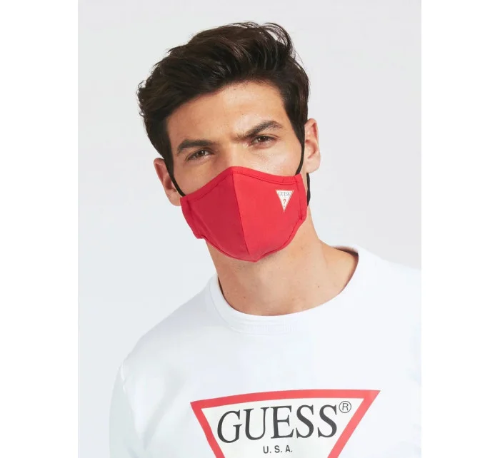 Bavlněná unisex rouška model 9081904 červená - Guess