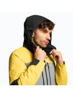 Pánská lyžařská bunda H4Z22 žluto-černá - 4F Pánská lyžařská bunda H4Z22 žluto-černá - 4F