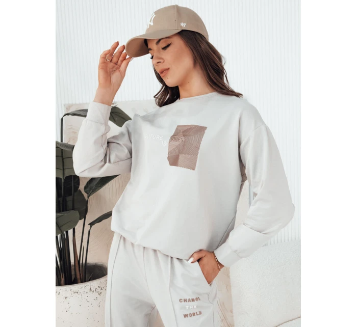 Dámská souprava FUTURE grey FashionStreet AY1037 Dámská souprava FUTURE grey FashionStreet AY1037