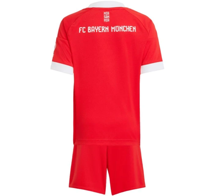 Dětská sportovní souprava adidas FC Bayern 25/26 Home červená JN8510
