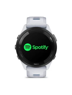 Garmin Forerunner 265 46mm Black Bezel with Whitestone Case bílé a modré hodinky