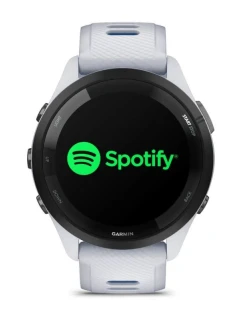 Garmin Forerunner 265 46mm Black Bezel with Whitestone Case bílé a modré hodinky