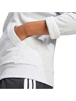 Dámská mikina adidas Essentials Small Logo Feel Cozy světle šedá JN1853 Dámská mikina adidas Essentials Small Logo Feel Cozy světle šedá JN1853