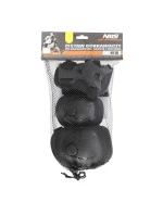 Sada chráničů BLACK velikost M model 21195881 - Nils Extreme Sada chráničů BLACK velikost M model 21195881 - Nils Extreme