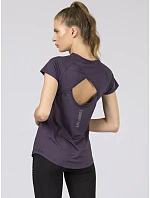 T shirt 298 TS TL model 22266530 ciemny fioletowy - FPrice T shirt 298 TS TL model 22266530 ciemny fioletowy - FPrice