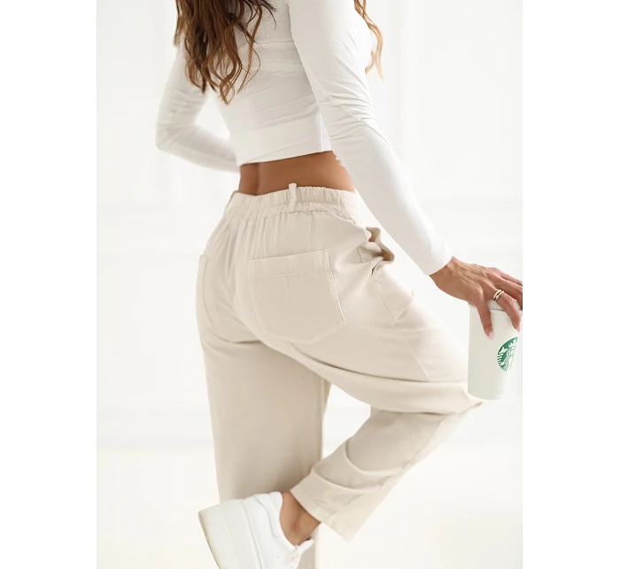 IT kalhoty SP FL8916 1.60 světle béžová IT kalhoty SP FL8916 1.60 světle béžová