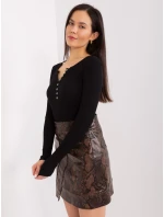 Bluzka RV BZ model 19034284 czarny - FPrice Bluzka RV BZ model 19034284 czarny - FPrice