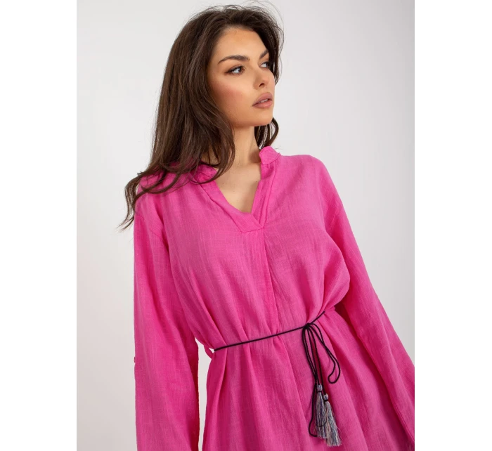 TW SK BI 2021977 šaty.00 tmavě růžová