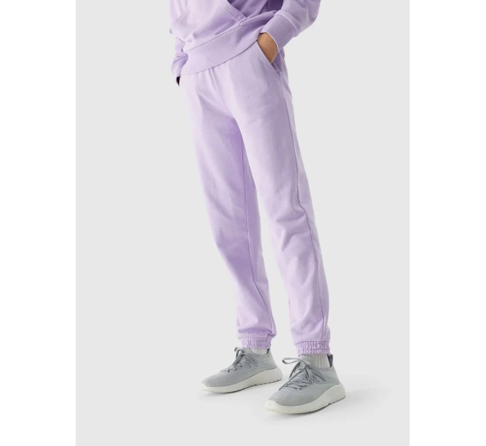 Dívčí bavlněné tepláky Dívčí bavlněné tepláky