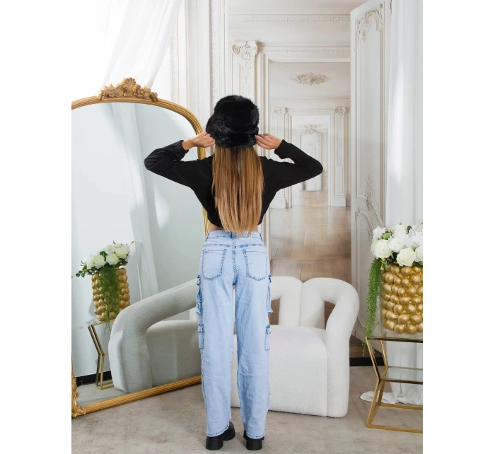 Sexy džíny model 21178085 světle modré - Koucla