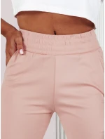 Dámské tepláky FASHIONCORE růžové FashionStreet UY2160 Dámské tepláky FASHIONCORE růžové FashionStreet UY2160