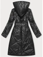 Černá prošívaná bunda na model 18846298 - S'WEST Černá prošívaná bunda na model 18846298 - S'WEST