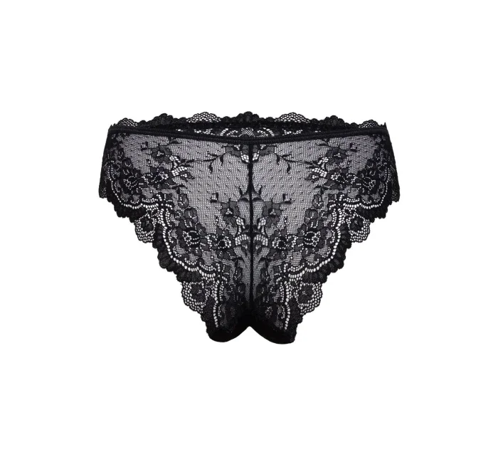 Dámské kalhotky model 17077461 black - Roza Dámské kalhotky model 17077461 black - Roza