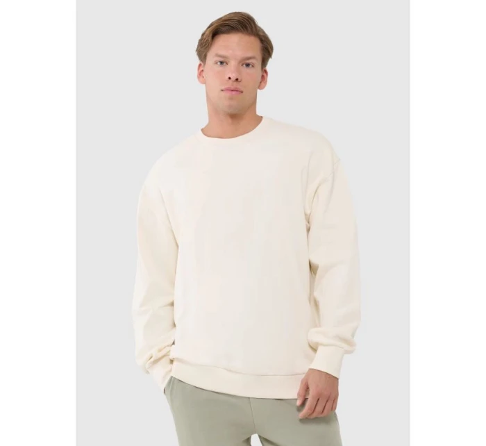 Pánská mikina oversize bez kapuce 4F 4FWSS25TSWSM1536-80S-12S pánské Pánská mikina oversize bez kapuce 4F 4FWSS25TSWSM1536-80S-12S pánské