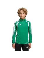 Dětská mikina adidas Tiro 26 League Training Top zeleno-bílá JY7160