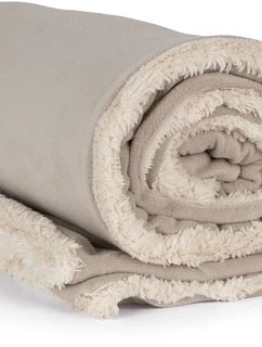 KP 431 Fleecová deka Sherpa model 22512637 beige - K-up