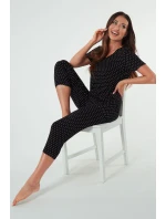 Italian Fashion Puntini cr.r. sp.3/4 barva:print/black