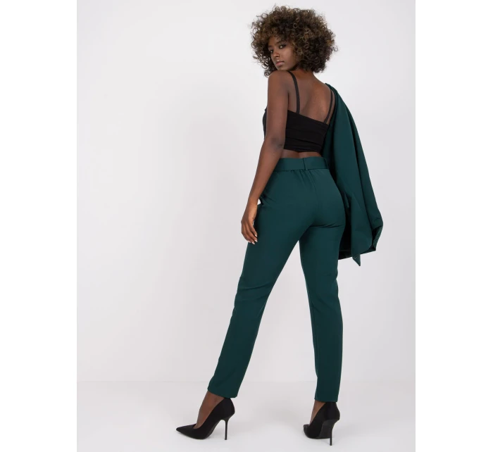 DHJ kalhoty SP model 17116440 tmavě zelená - FPrice