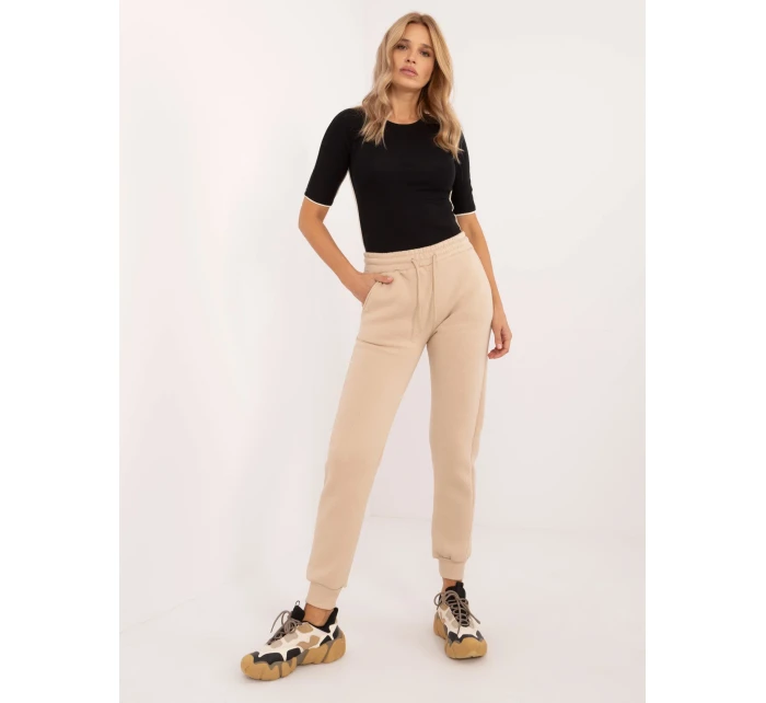 Spodnie dresowe EM DR model 20496396 beżowy - FPrice Spodnie dresowe EM DR model 20496396 beżowy - FPrice