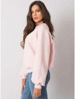 Mikina RV BL 6758.50P světle růžová