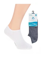 Pánské kotníkové ponožky Socks Antibakteriální Bílá - Regina Pánské kotníkové ponožky Socks Antibakteriální Bílá - Regina